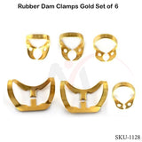 Rubber Dam Clamps Set of 6