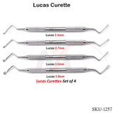 Lucas Curettes Set of 4