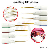 Luxation Elevators Set of 8 Gold Tips