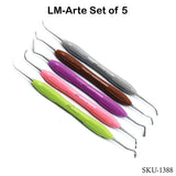 LM Arte Set of 5 Silicone Handle