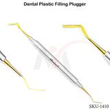 Dental Plastic Filling Plugger Gold Tips