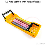 LM Arte Set of 6 Yellow Cassette