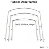 Rubber Dam Frames Set of 3