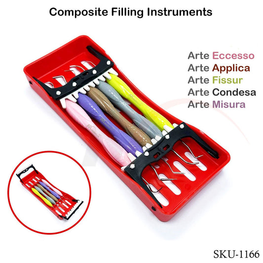 LM Arte Set of 5 Red Cassette