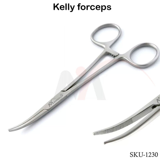 Kelly Forceps Curved