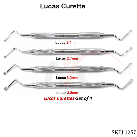 Lucas Curettes Set of 4