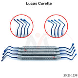 Lucas Curettes Set of 4 Blue