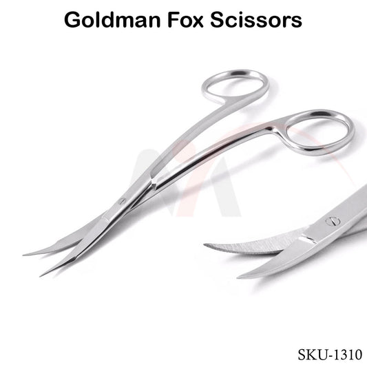 Goldman FOx Scissors Double Curved