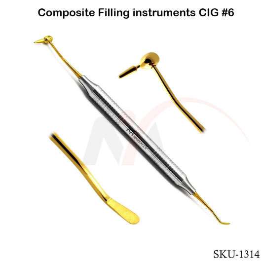 Composite Cig #6 Gold Tips