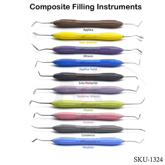 LM Arte Set of 10 Silicone Handle