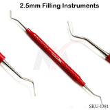 Flat Plastic 2.5mm Red