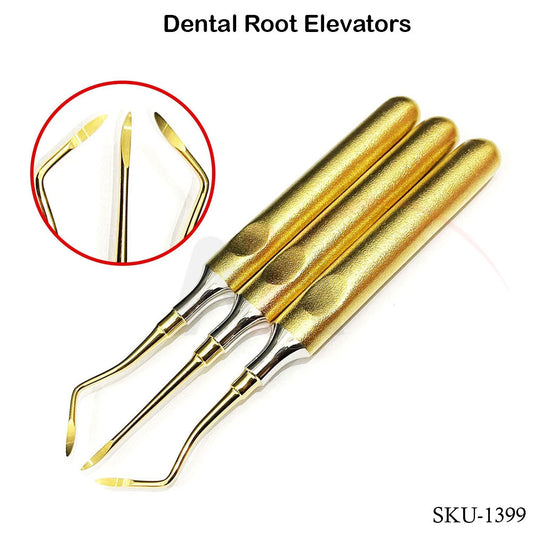 Dental Root Elevators Set of 3