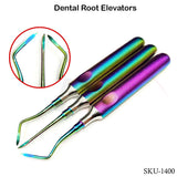 Dental Root Elevators Set of 3 Multi