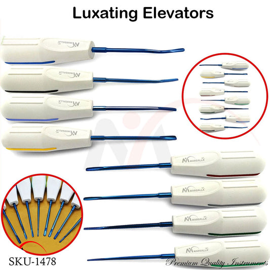 Luxation ELevators Set of 8 Blue Tips