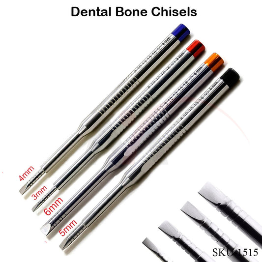 Dental Root Chisels Elevators Set of 4