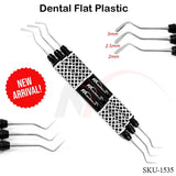 Flat Plastic Set of 3