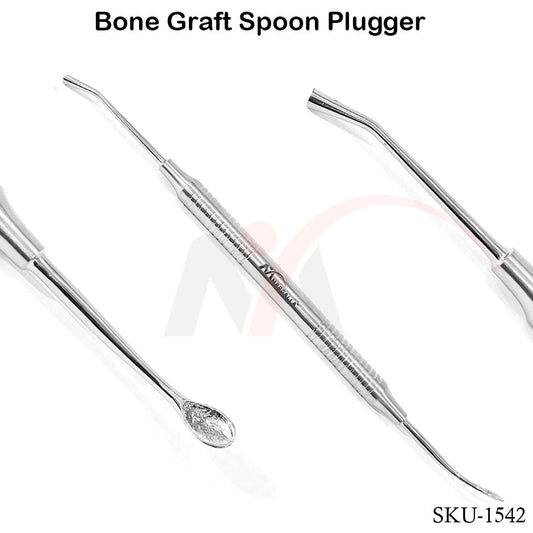 Bone Graft Spoon Plugger