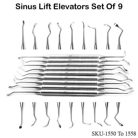 Sinus Lift Elevators Set of 9