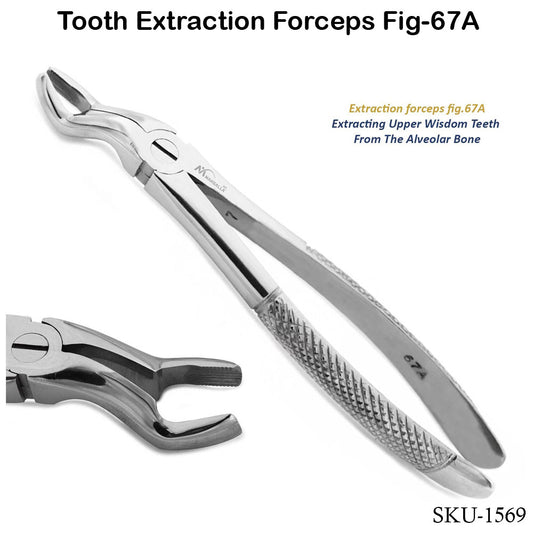 Tooth Extraction Forceps Fig-67A
