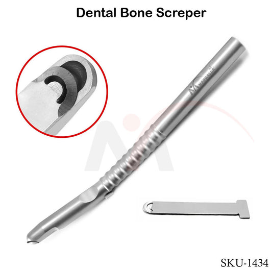 Bone Scraper Curved