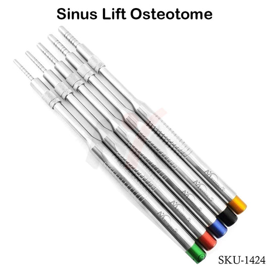 Sinus Lift Osteotome Set of 5 Straight