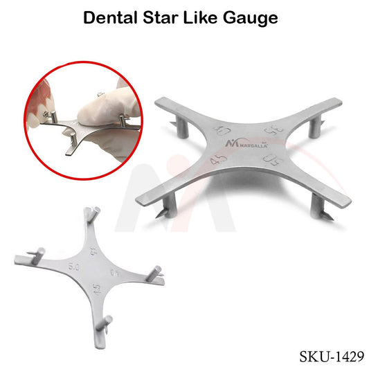 Dental Star Like Gauge