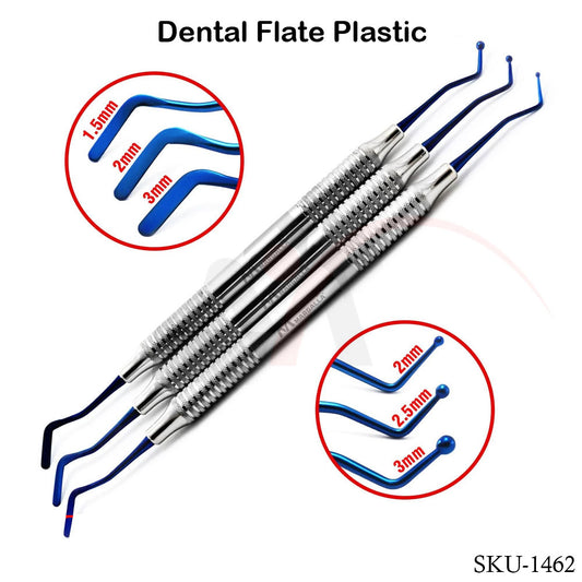 Ball Burnisher Set of 3 Blue Tips